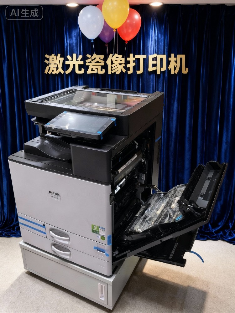 全新理光IMC2010高温激光墓碑瓷像打印机陶瓷花纸印刷设备定制