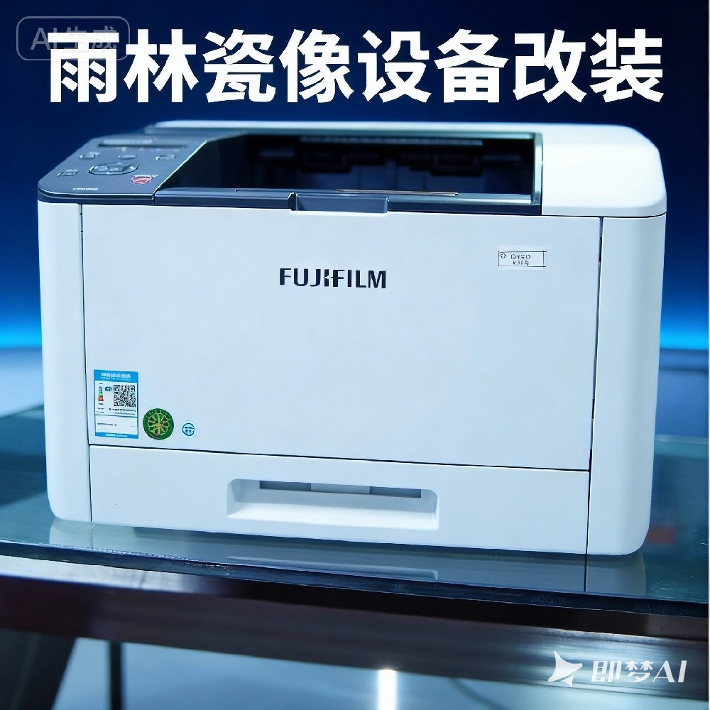 高温激光烤瓷像打印机墓碑烤瓷像经济款施乐C328陶瓷花纸印刷照片设备
